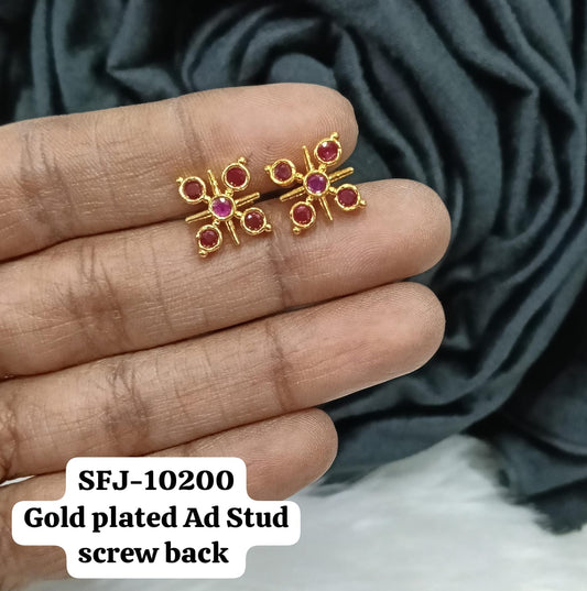 Gold plated AD stud.