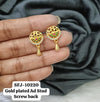 Gold plated AD stud.