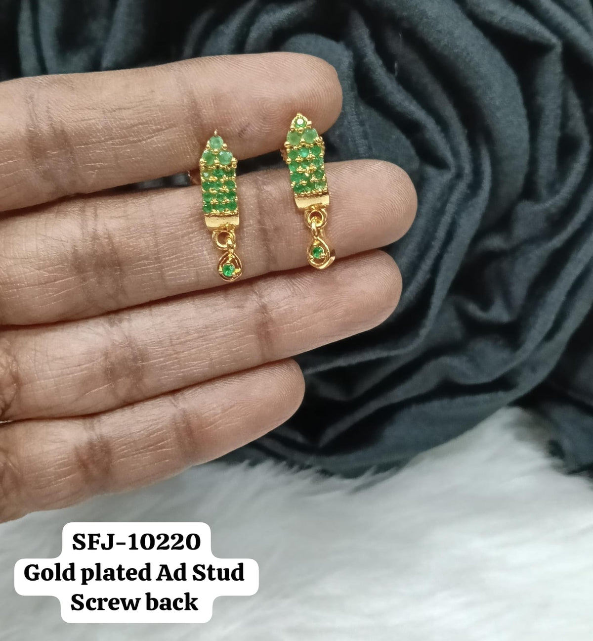 Gold plated AD stud.