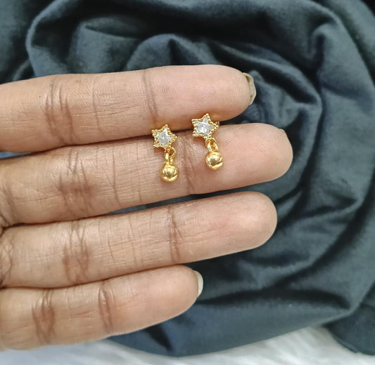Gold plated AD stud.