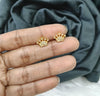 Gold plated AD stud.