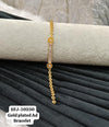 Gold plated bracelet.
