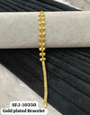 Gold plated bracelet.