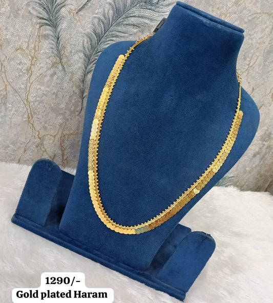 Gold plated haaram