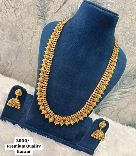 Gold plated haaram.