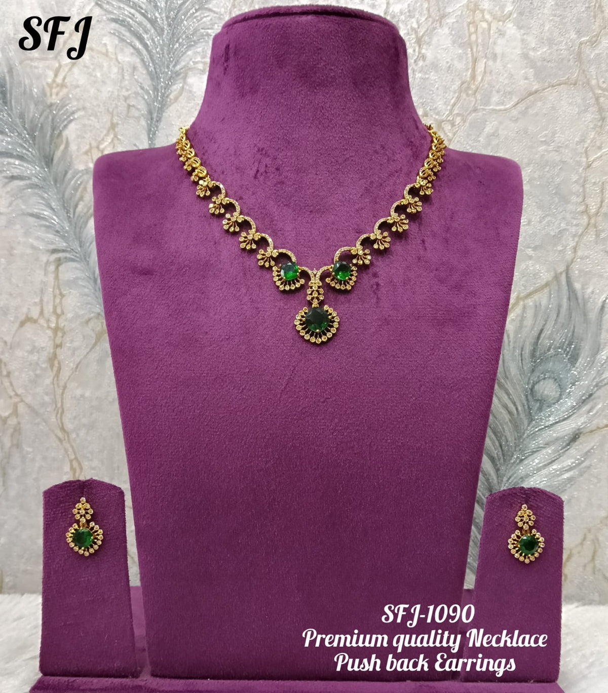 AD necklace.