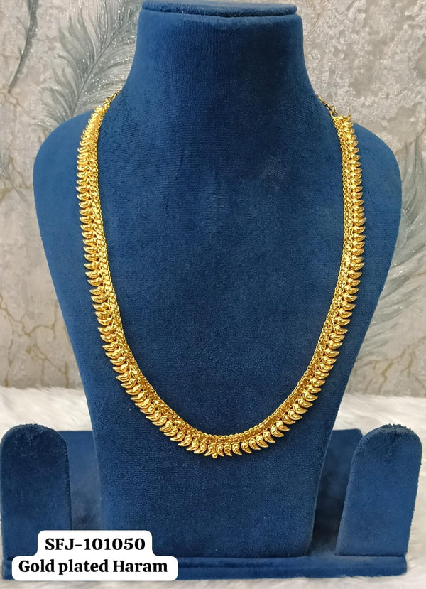 Gold plated haaram.