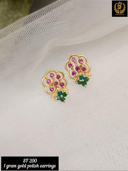 Gold plated AD stud
