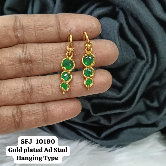 Gold plated AD earing.