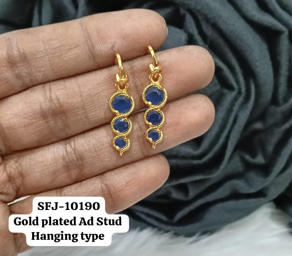 Gold plated AD earing.