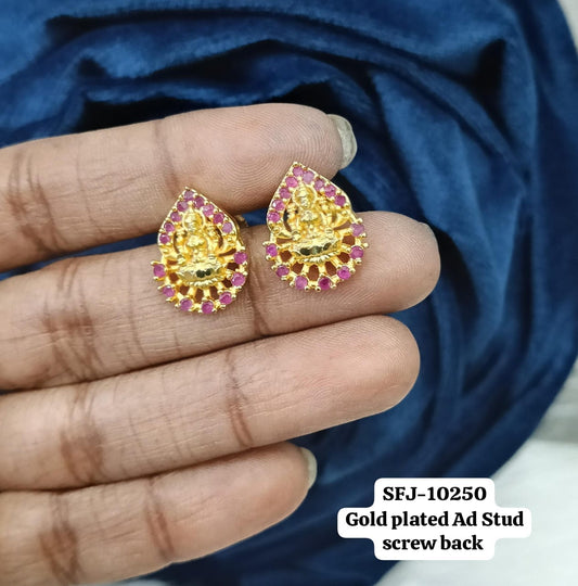 Gold plated AD stud.