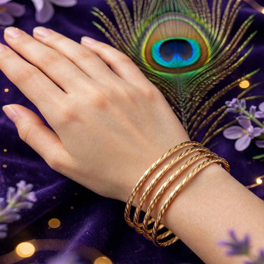 Impon thin bangle.