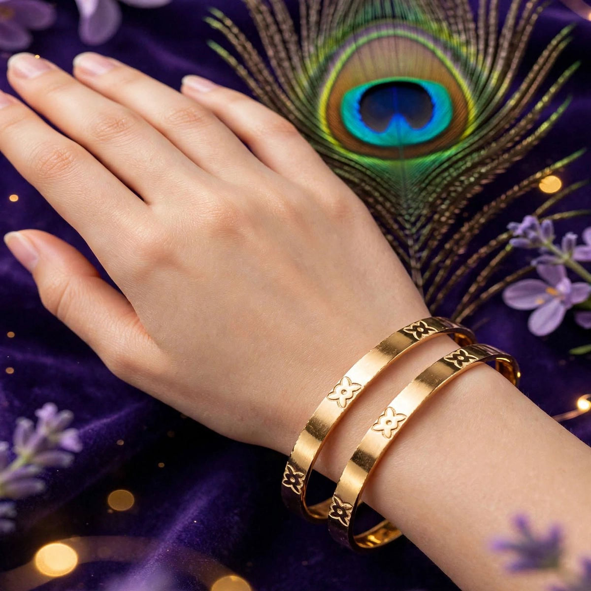 Impon bangles.