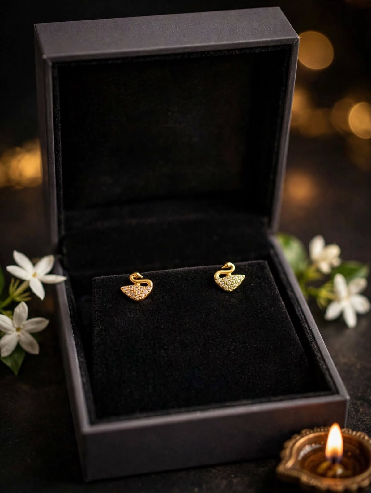 Gold plated AD stud.
