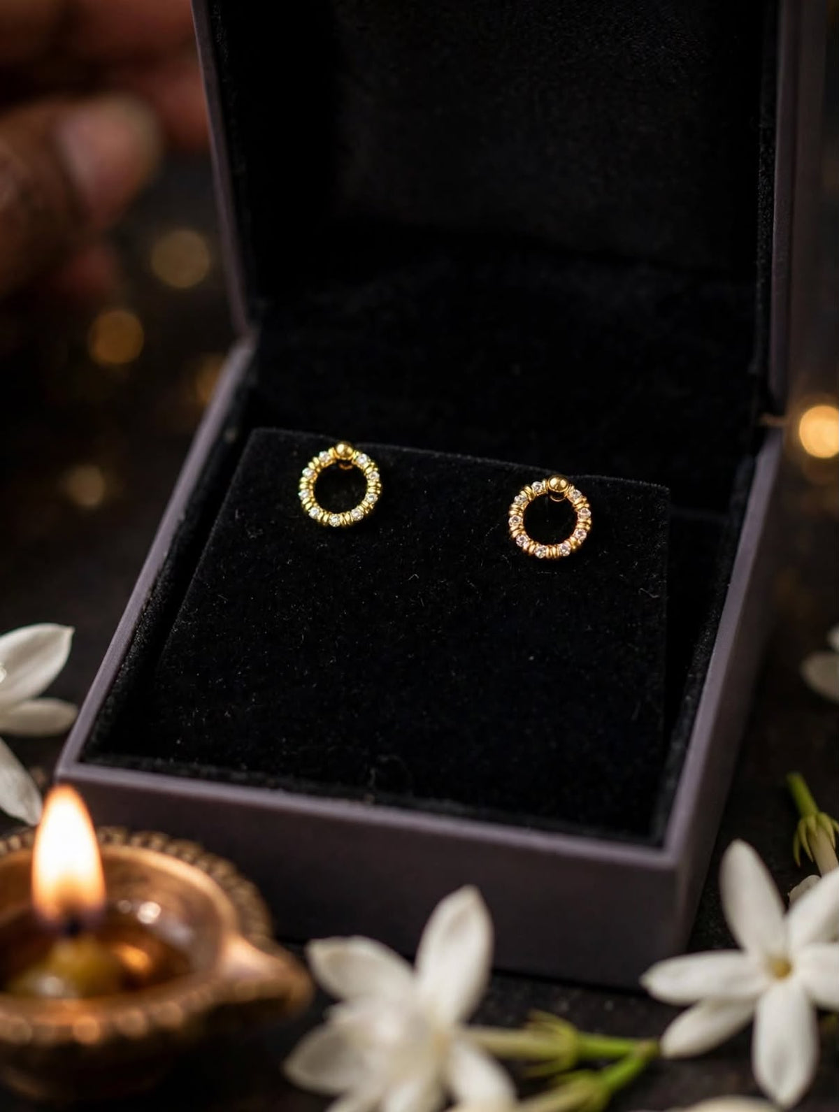 Gold plated AD stud.