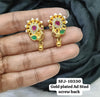 Gold plated stud.