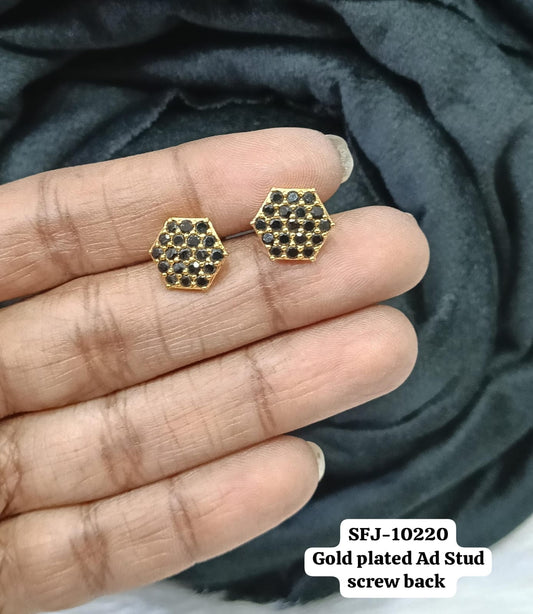 Gold plated AD stud.