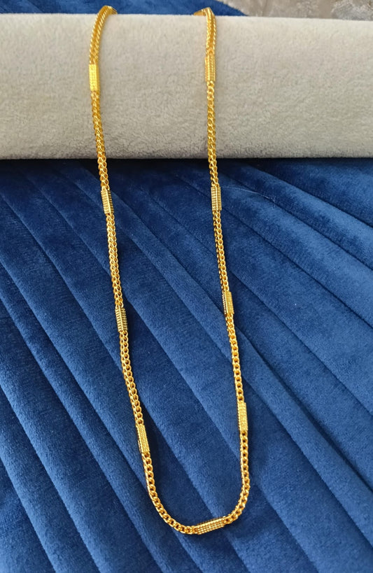 Gold plated cahin.