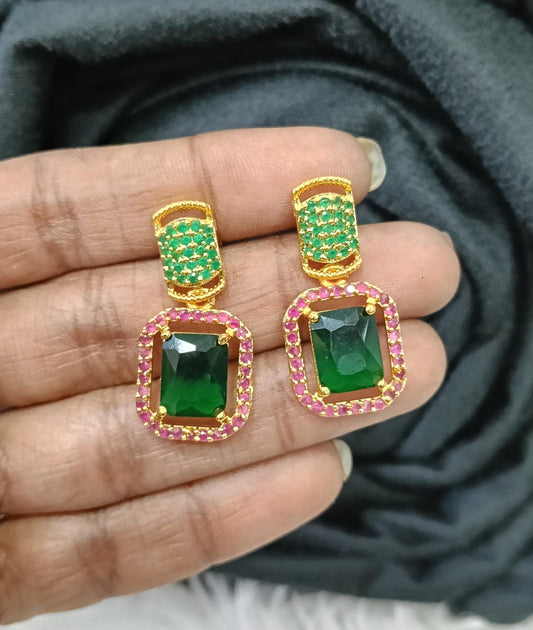 Gold plated Ad earing