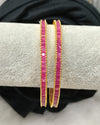 Gold plated AD bangle.