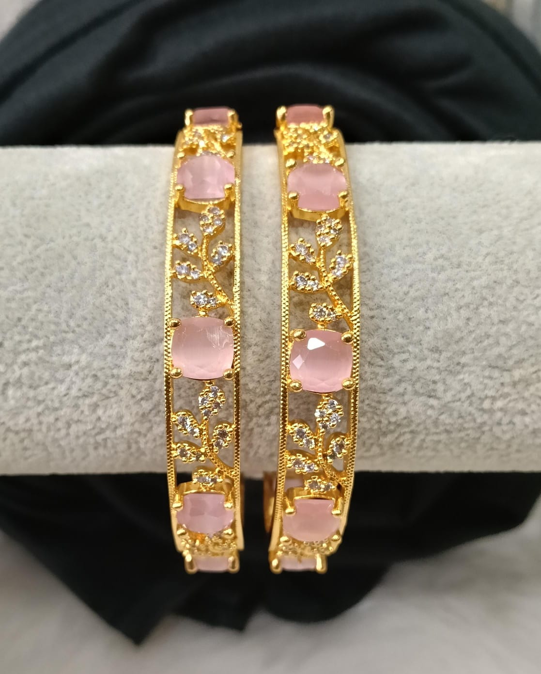 Gold plated AD bangle.