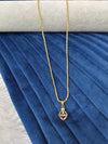 Gold look doller chain.(18 inch)