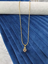 Gold look doller chain.(18 inch)