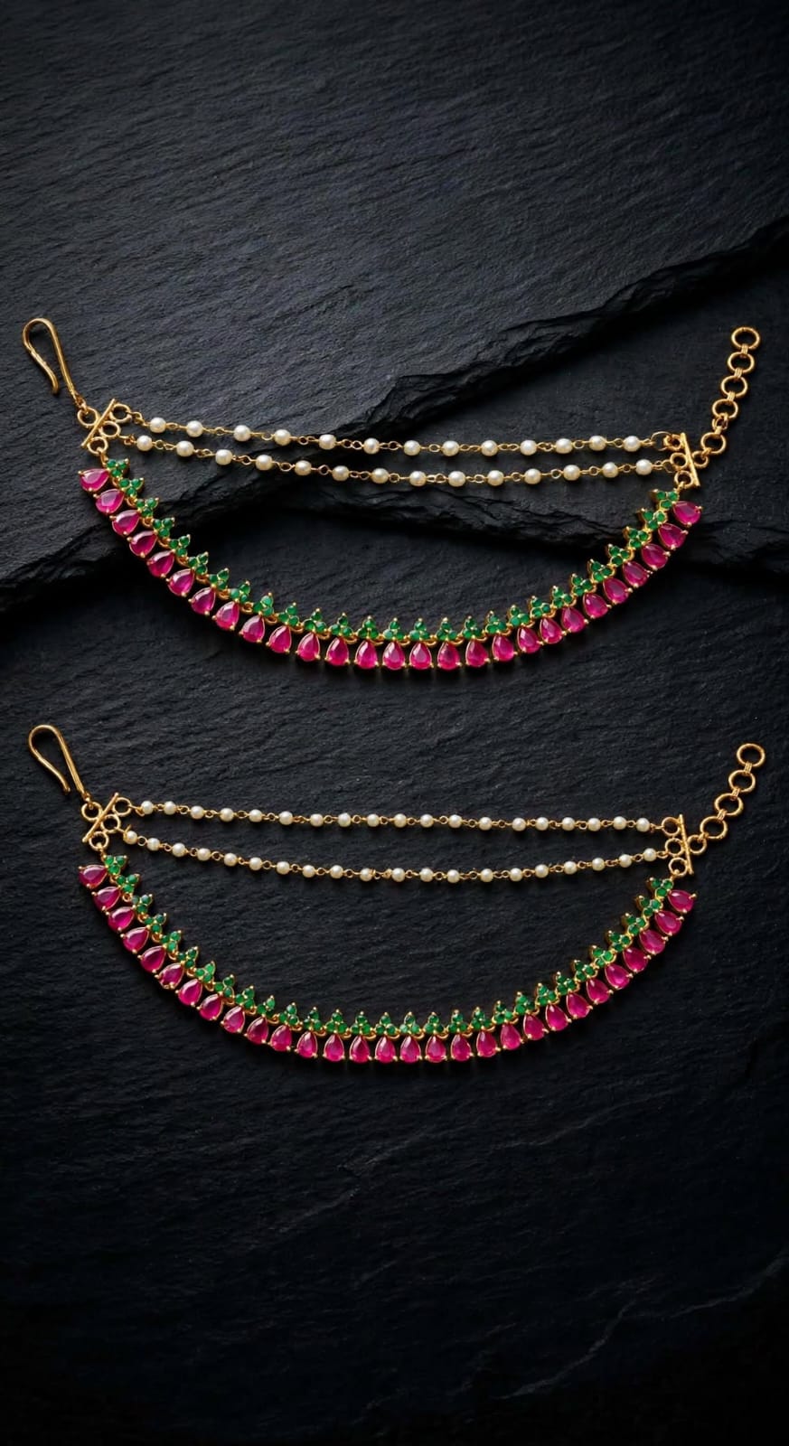 Gold plated mattal.