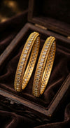 Gold Plated Ad Bangle.