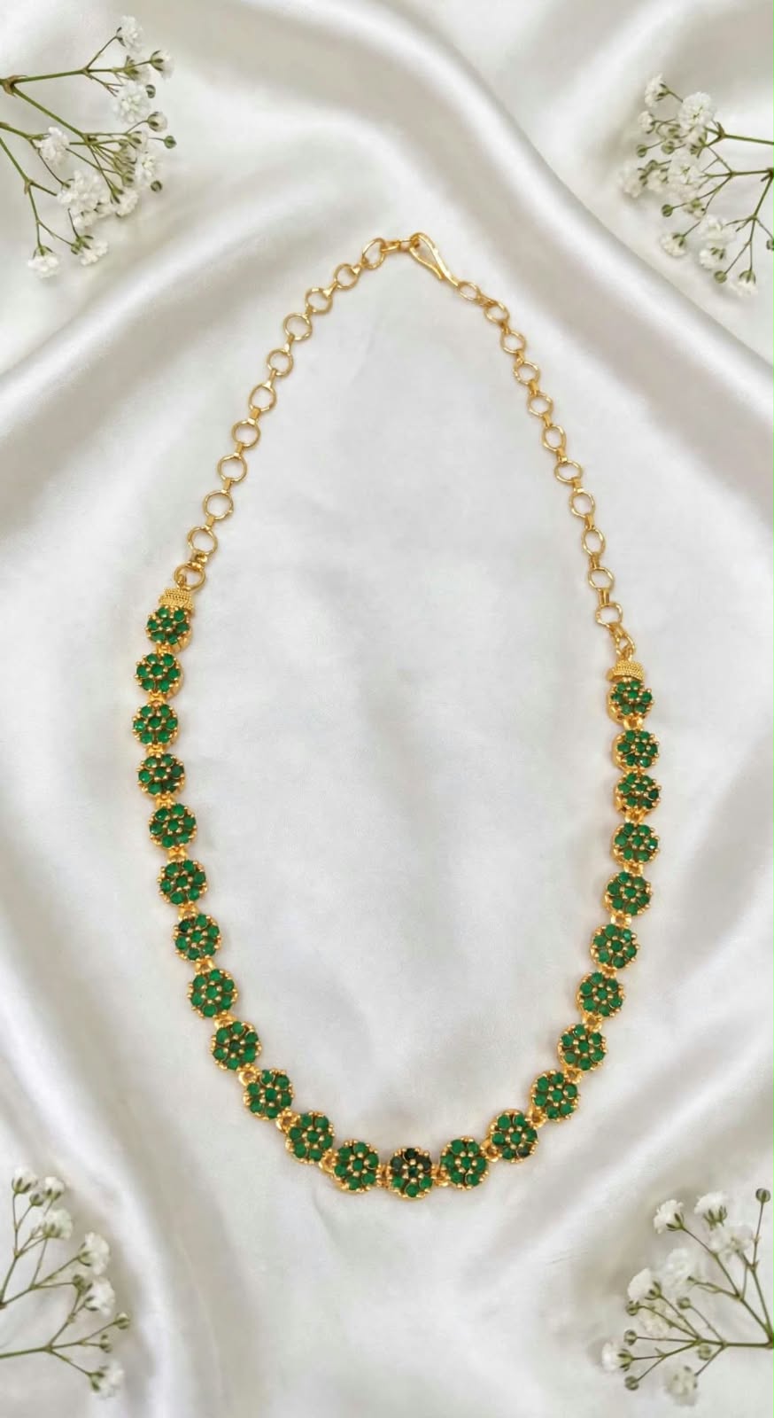 Gold Plated AD Necklace.