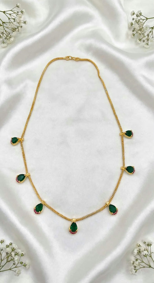 Gold Plated AD Necklace.