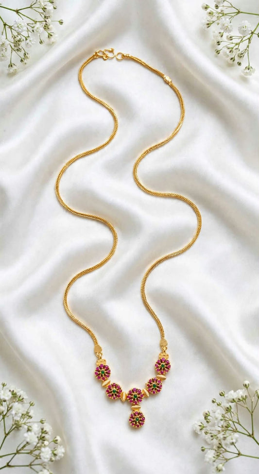 Gold Plated Necklace.