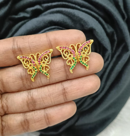 Gold Plated AD stud.