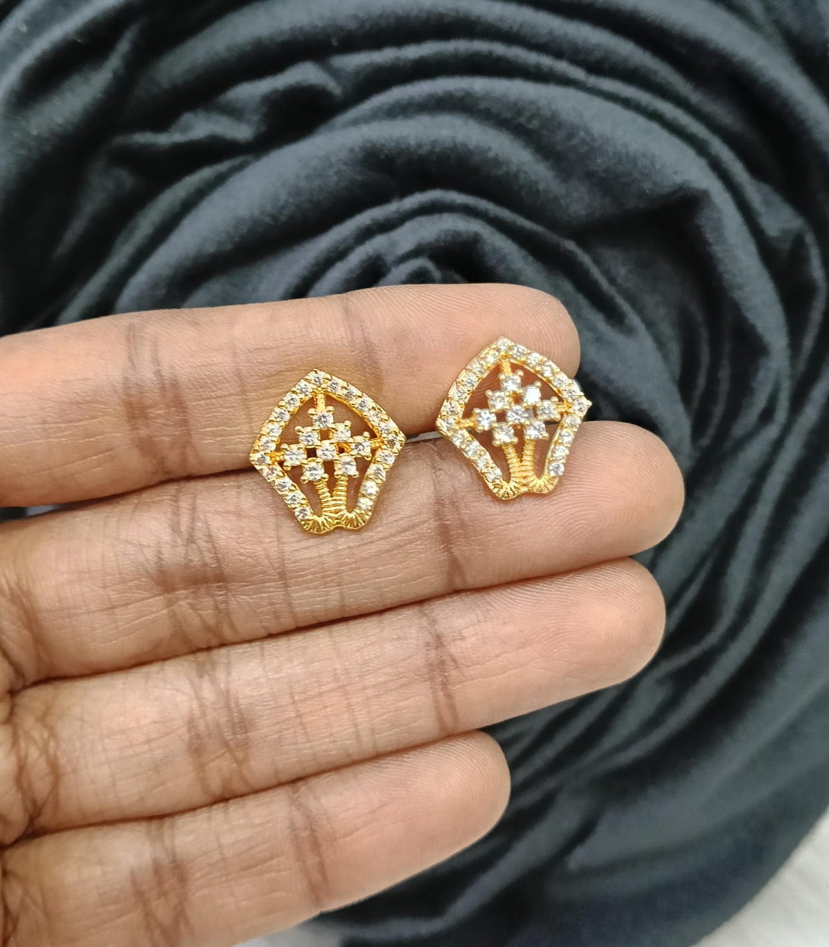 Gold Plated AD Stud.