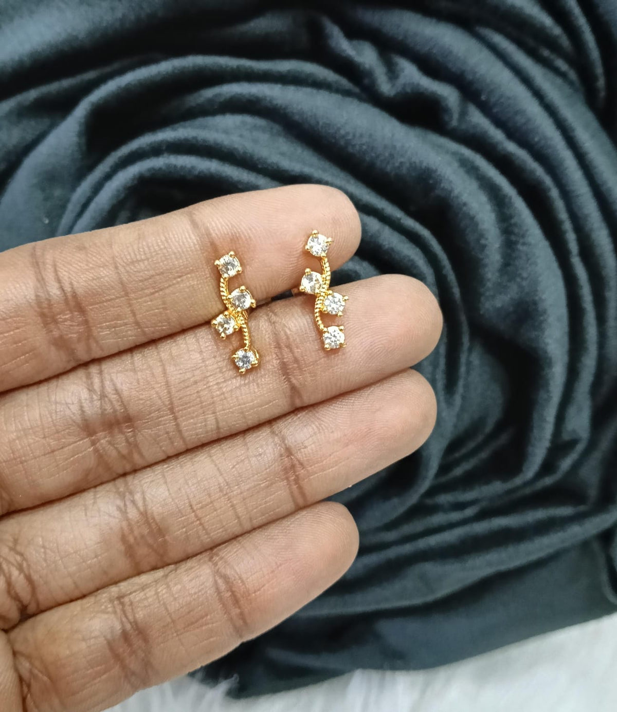 Gold Plated AD Stud.