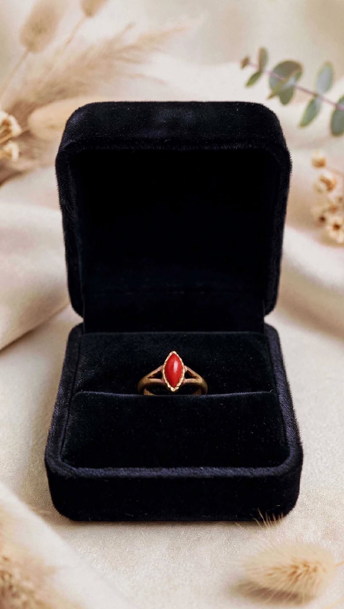 Impon coral ring