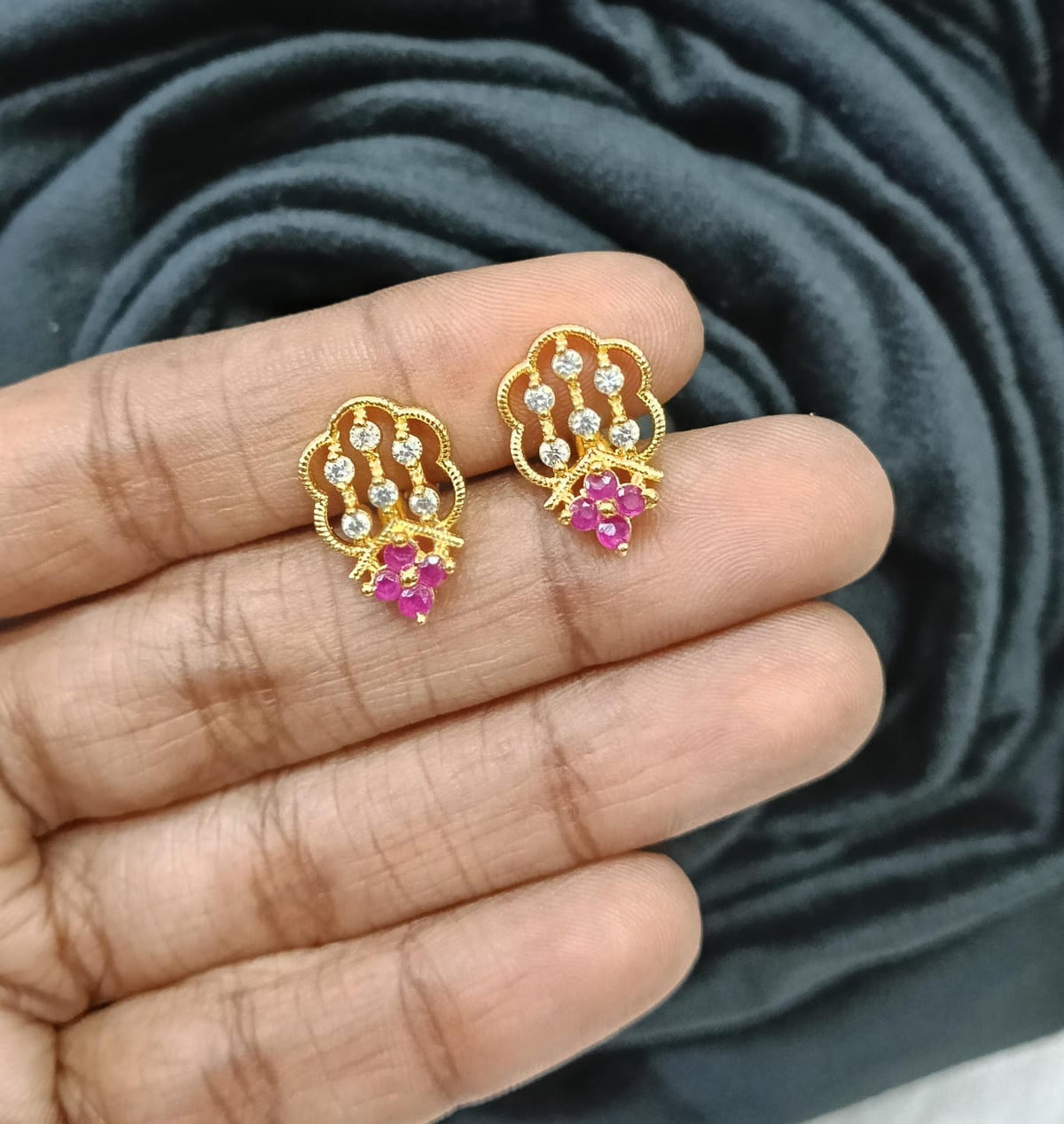 Gold Plated AD Stud.