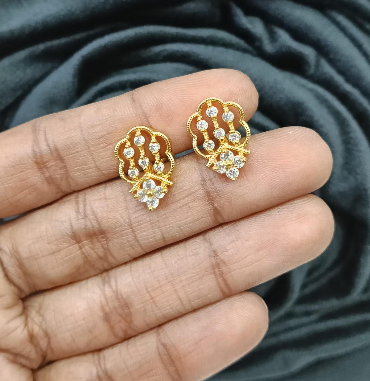Gold Plated AD Stud.